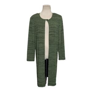 Los Angeles green long sleeves long cardigan size 14